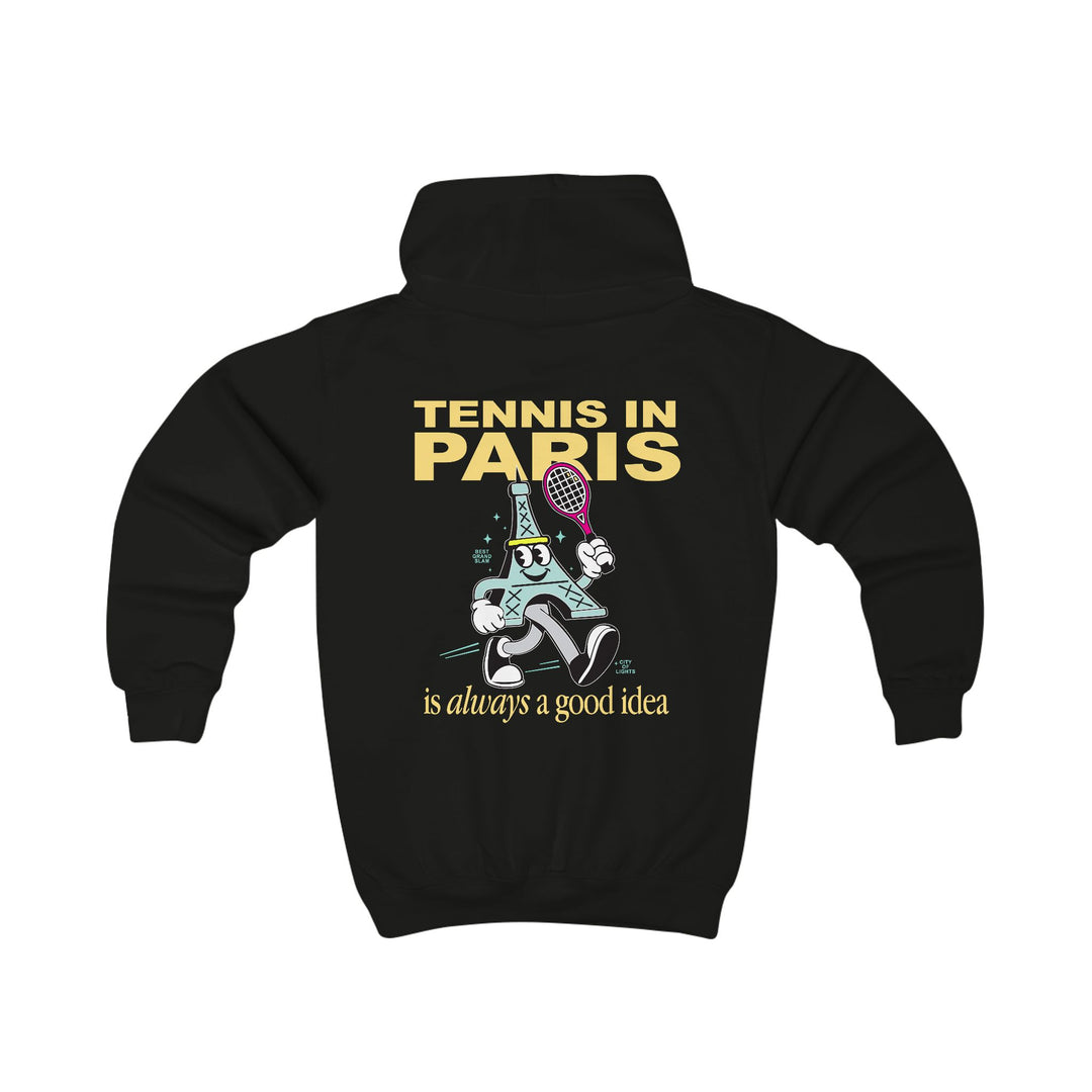 French Open Mascot Kid's Hoodie