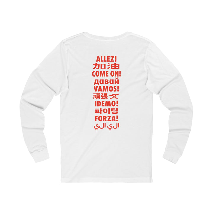 Allez / Vamos Unisex Long Sleeve Tennis T-shirt