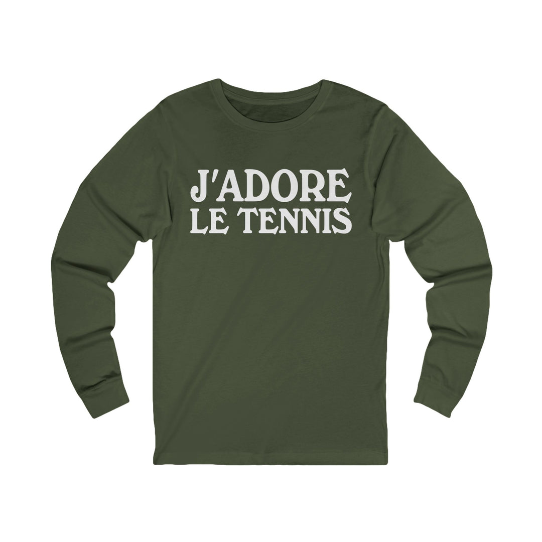J'adore le Tennis Long Sleeve T-shirt