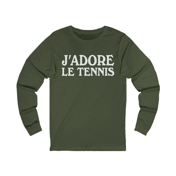 J'adore le Tennis Long Sleeve T-shirt
