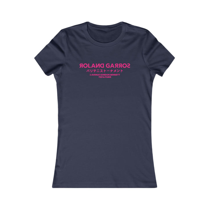 Roland Garros Underground Women's Fitted Tee