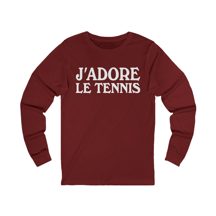 J'adore le Tennis Long Sleeve T-shirt