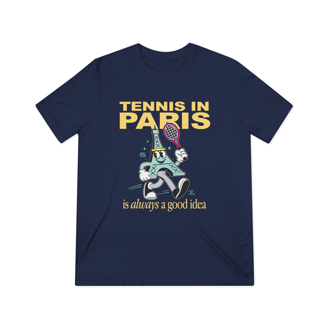 French Open Mascot Unisex Triblend T-Shirt
