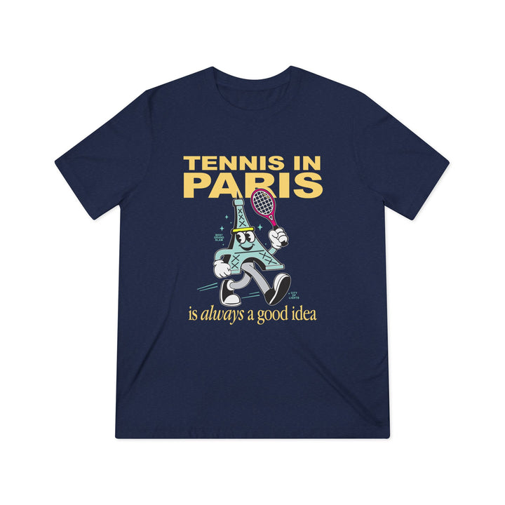 French Open Mascot Unisex Triblend T-Shirt