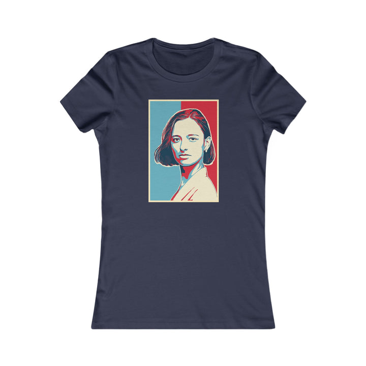 Support Iga Swiatek with this navy women's t-shirt. Premium soft fabric and flattering cut, designed for tennis fans who want comfort and style.